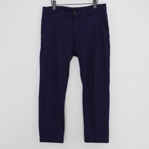 New  Re-hash dark navy Canaletto stretch mens pants Italy, Size 36